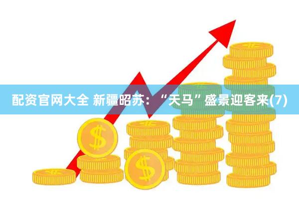 配资官网大全 新疆昭苏：“天马”盛景迎客来(7)