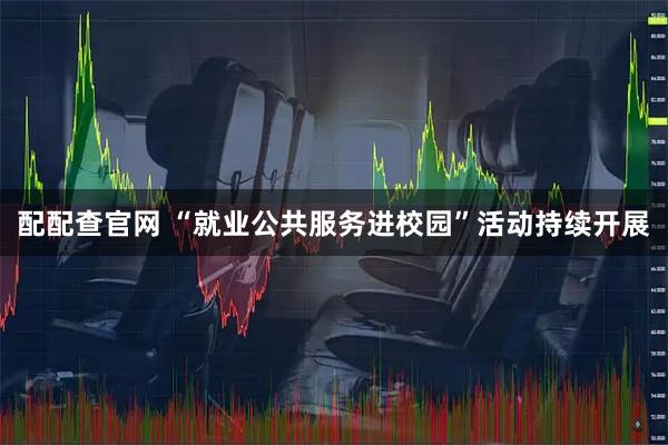 配配查官网 “就业公共服务进校园”活动持续开展